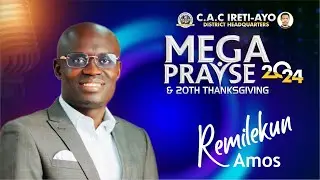 Remilekun Amos powerful ministration at MEGAPRAISE 2024 (Part 2)