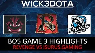 Revenge vs Isurus.Gaming Final Bo5 Game 3 ElPadrinoth Cup Dota 2 Highlights