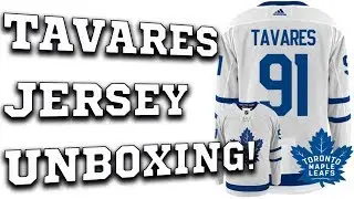John Tavares Maple Leafs Jersey Unboxing!