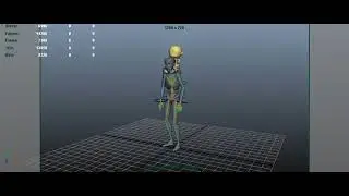 Real-Time Character Rig with Machine Learning Motion Adaptation