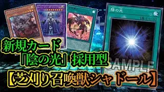 【遊戯王ADS】新環境のシャドール！新規カード『陰の光』採用型【召喚獣シャドール】！【デッキレシピ】