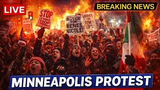 LIVE: Minneapolis Protest Grows for Renee Nicole Good as Crowds Fill Downtown