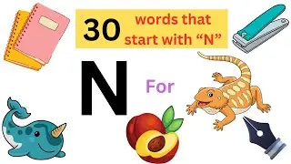 30 Words starting with letter Nn | 