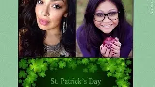 St. Patrick's Day Greene Eye Tutorial Collab w/ LearnWithMinette