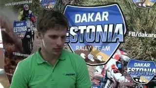 Dakar Rally Team Estonia liige Toomas Triisa r&auml;&auml;gib reedel alanud Albaania rallist
