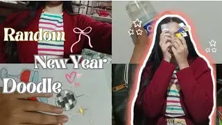 &deg;Relax With Me | New Year Doodle Vlog ✨ | Cozy & Aesthetic Art&deg;