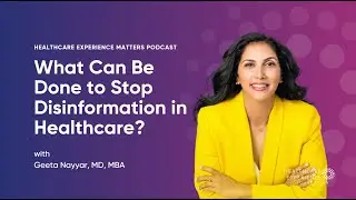 Stopping Disinformation in Healthcare
