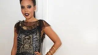 Angela Simmons dresses for the met 2011