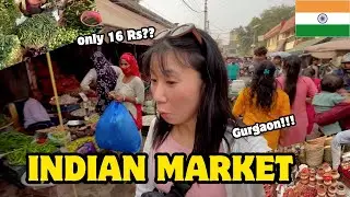 Inside a Indian Local Market in Gurgaon 🇮🇳 | Everything Is Here!