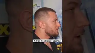 ADRIAN POLAK GROZI SZYMOOL #adrianpolak #szymool #famemmatv #szymoool #wywiad #shorts