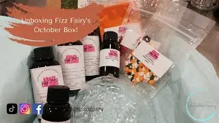 Unboxing Fizz Fairy October Subscription Box!