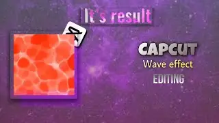 Wave overlay for text end edit / red orange green yellow blue purple rainbow water effect