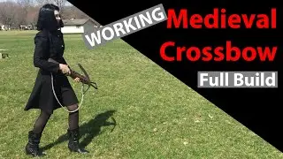 Medieval Crossbow: Working non-lethal Wednesday Addams Full Build - The Addams Family Musical
