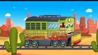 Washing and Coloring the Ghost Train Locomotive Pulling the Mystical Carriage Full of Ghosts Thomas