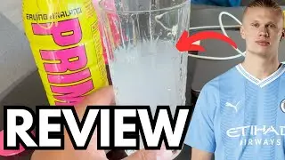 PRIME X HAALAND - NEW PRIME FLAVOUR TASTE TEST AND REVIEW - STRAWBERRY LEMONADE