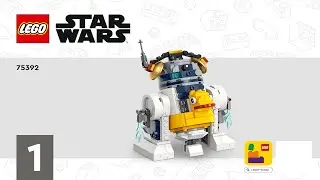 LEGO instructions - Star Wars - 75392 - Creative Play Droid Builder (Book 1)