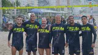 Clima esquentou no 3o Set, assista até o final . #futevolei #footvolley #copacabana #futvolei