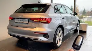 Новый Audi A3 Sportback (2021) Advanced - ПОЛНЫЙ ОБЗОР