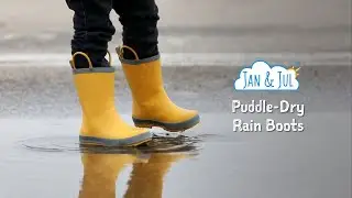 Jan & Jul Puddle-Dry Rain Boots