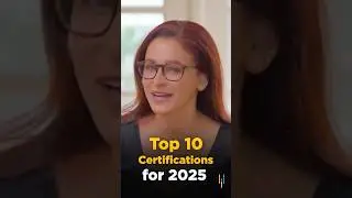 🔥Top 10 Certifications For 2026 | High Paying Jobs Certification | Simplilearn #shorts