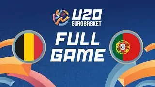 Round of 16 | Belgium v Portugal | Full Basketball Game | FIBA U20 Women's EuroBasket 2025