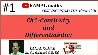 #cbse Continuity of and differentiability function# class 12th #continuity and differentiability