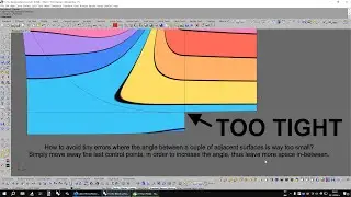 How to avoid extremely tight surface corners