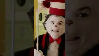 cat in the hat cuts off his tail #shorts