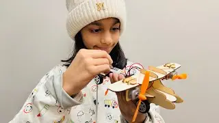 Propeller Aircraft Model built by Aishani