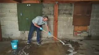 Applying PERMAGUARD Cleaner and Degreaser