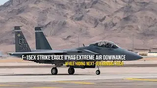 F-15EX Strike Eagle II обеспечивает экстремальное господство в воздухе, скрывая при этом боевые т...
