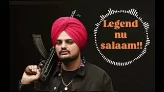 Legend nu salaam |  sidhu moose wala | new punjabi song 2025  | Dedicated to sidhu bai #music 