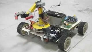TIIC IDC 2015-Team 981-"Vision Guided Semi Autonomous Robot with Tele Operable Robotic Manipulator"