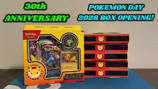 Opening the FIRST NEW PRODUCT related to the 30th ANNIVERSARY OF POKEMON!! (pokemon card opening)