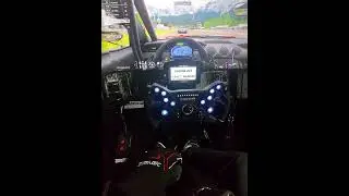 MOZA KS Steering Wheel 🏎️ Sim Racing Beast #shorts