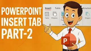 MS PowerPoint Part-5 | PowerPoint Insert Tab Part-2 | Computer Basic Course | ComputerGyan Academy 
