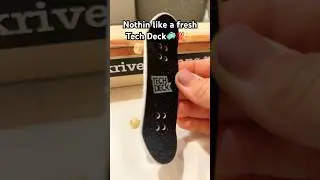 Nothin like a fresh Tech Deck🧼✨#fingerboard #fypシ゚viral