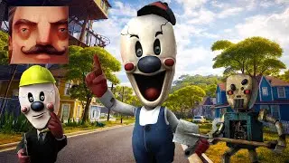 Hello Neighbor - New Neighbor Ice Scream 8 Normal Mini Rod Mechanic Final History Gameplay
