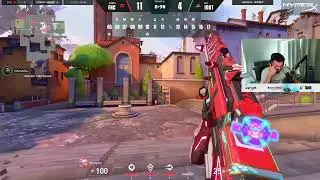 Fnatic DESTROYING and EMBARRASSING 100 Thieves... - Valorant champions