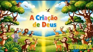 A CRIAÇÃO DE DEUS - História da Criação para Crianças!
