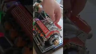 CISON V8 Engine #v8 #v8engine #v8power #enginediy #cison #fyp #car