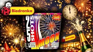 Fajerwerki z Biedronki wyrzutnia Moon Nowości od Hestii! Sylwester Biedronka 2025/2026