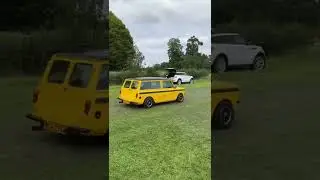1980 YELLOW AUSTIN MINI ESTATE CRUISING BY | WHEELS ON WEDNESDAY