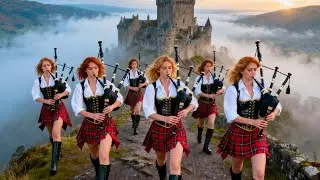 Epic Scottish Bagpipes & Battle Drums | Highland March Music | Ancient Warrior Spirit
