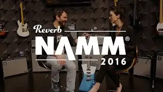 Annie Clark talks about the Music Man St. Vincent Signature at the NAMM Show 2016