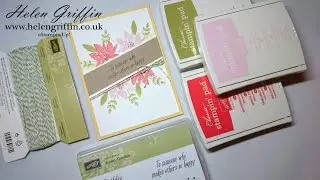 Карточка-распродажа Stampin'Up! | С БЕСПЛАТНЫМ набором штампов Avant Garden