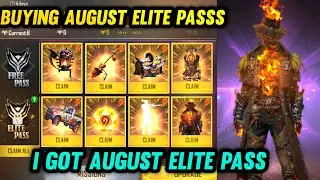 I GOT AUGUST ELITE PASS AND PRE ORDER REWARD | BUYING AUGUST ELITE PASS SEASON 39