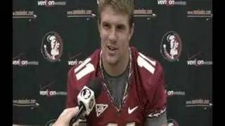 Florida State Media Day 2008 Part 2-Thacker's Wrestling Name
