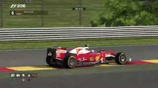 F1 2016 # Belgium GP Online Replay - PS4 Pro 60FPS