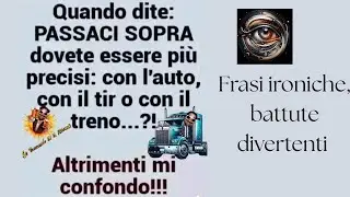 Frasi ironiche, battute divertenti e barzellette